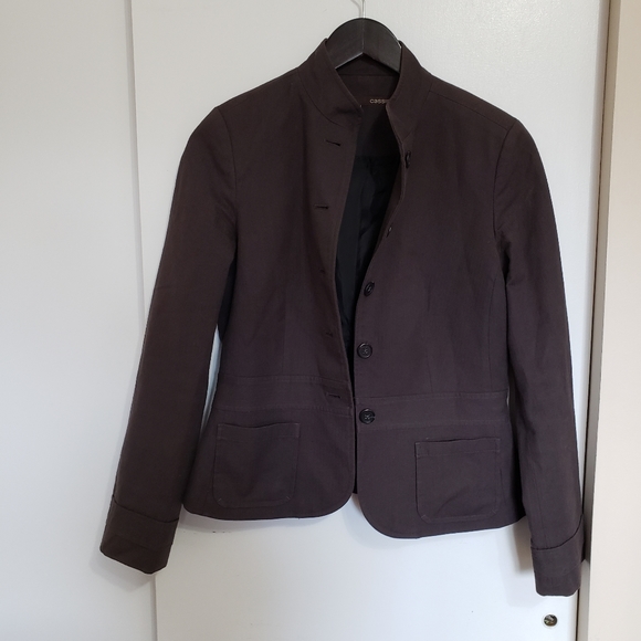 Cassis Women's Gray Blazer - Picture 2 of 10